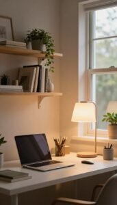 home office beleuchtung augen