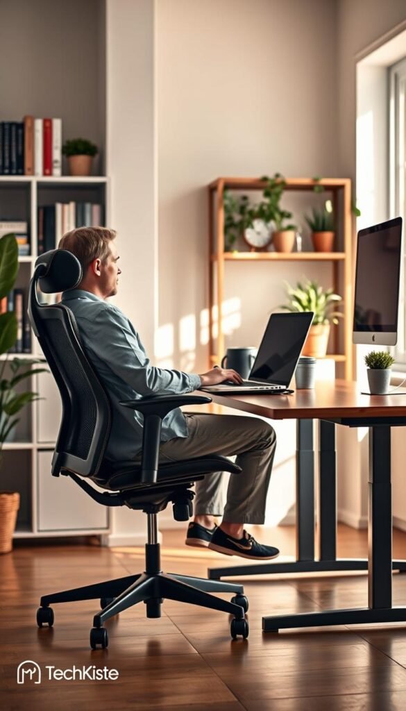 home office ergonomisch sitzen