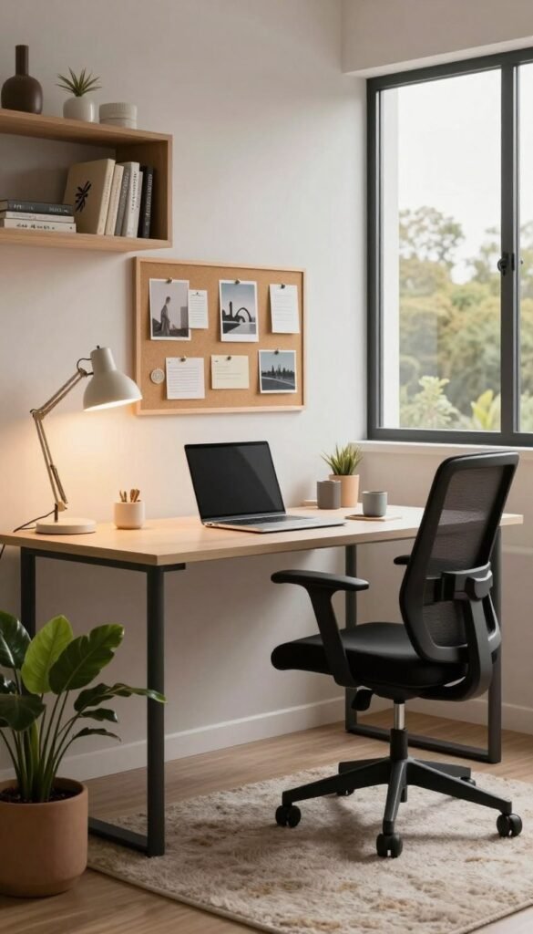 home office setup stabil