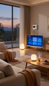 smart home abendroutine