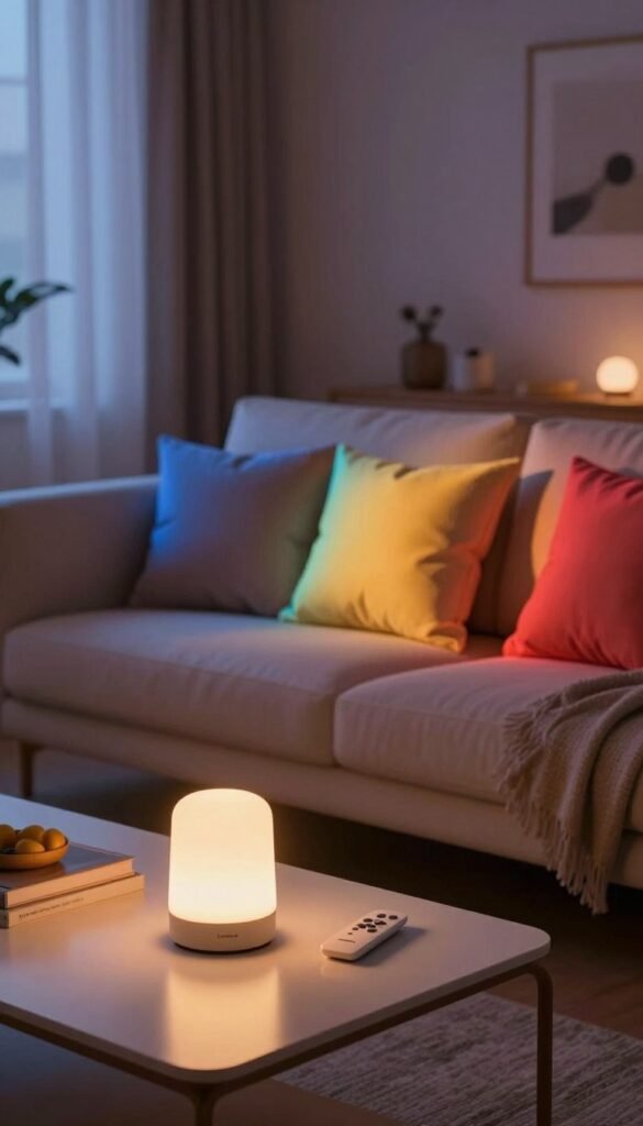 smart home lichtfarben