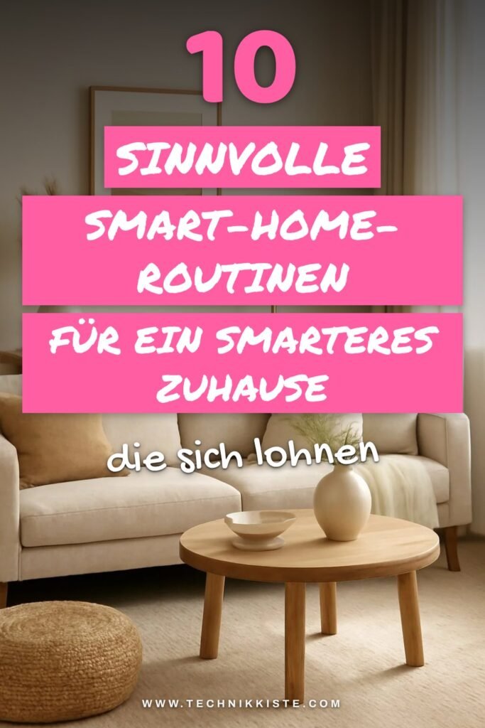 10 sinnvolle Smart-Home-Routinen für ein smarteres Zuhause