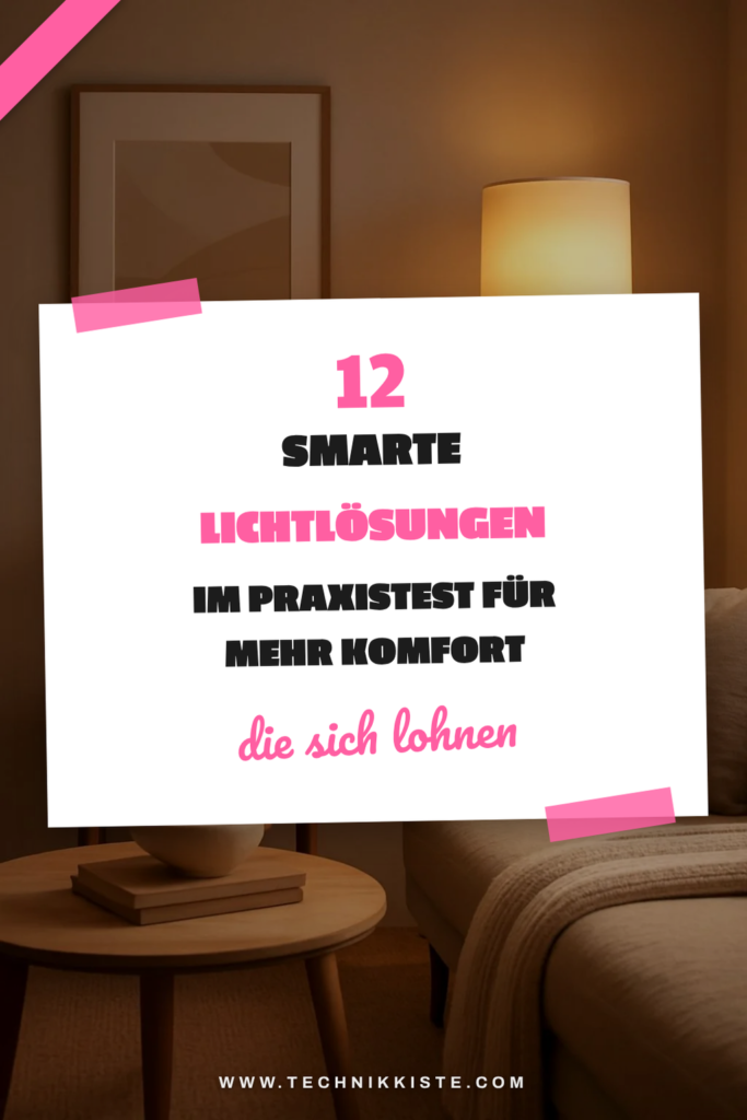 12 smarte Lichtlösungen im Praxistest für mehr Komfort