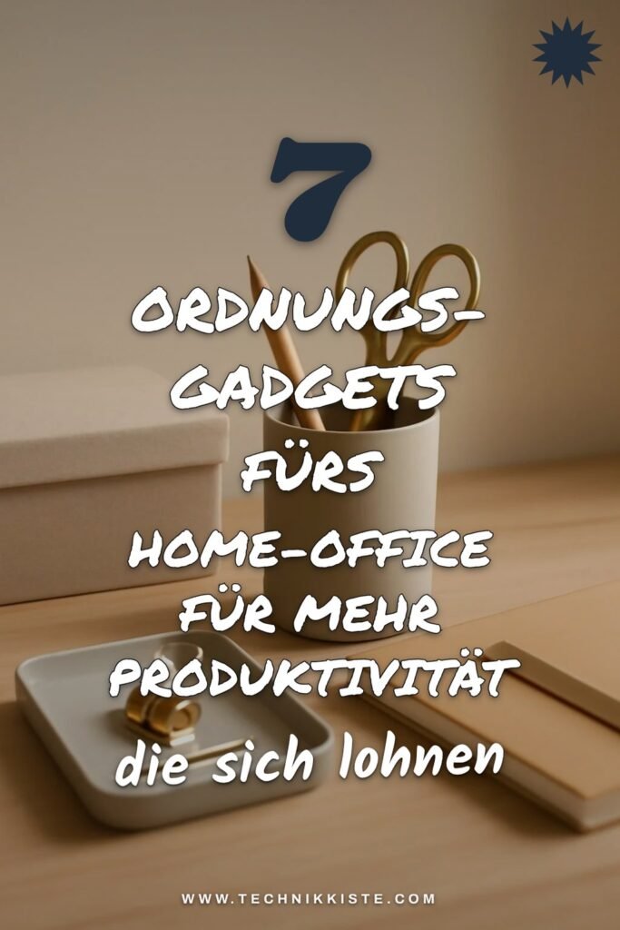7 Ordnungs-Gadgets fürs Home-Office für mehr Produktivität