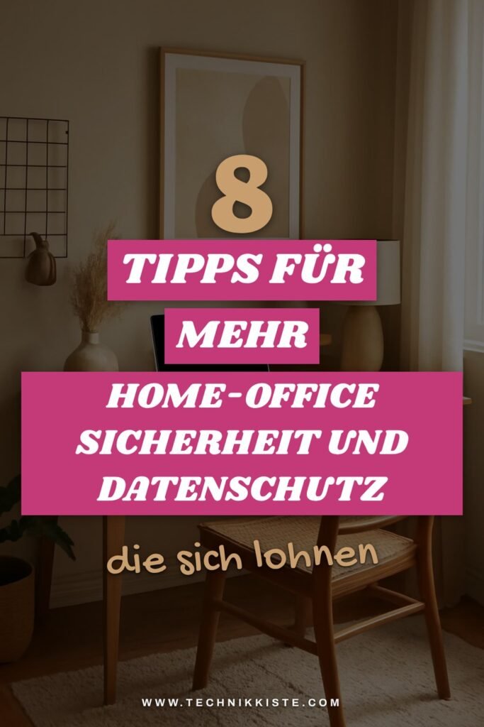 8 Tipps für mehr Home-Office Sicherheit und Datenschutz