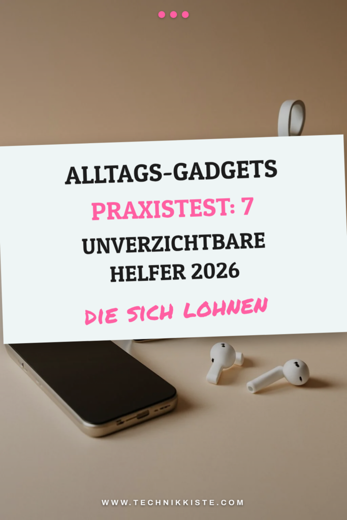 Alltags-Gadgets Praxistest: 7 unverzichtbare Helfer 2026