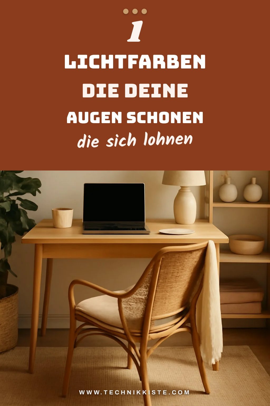 So wählst du die richtige Lichtfarbe für dein Home-Office