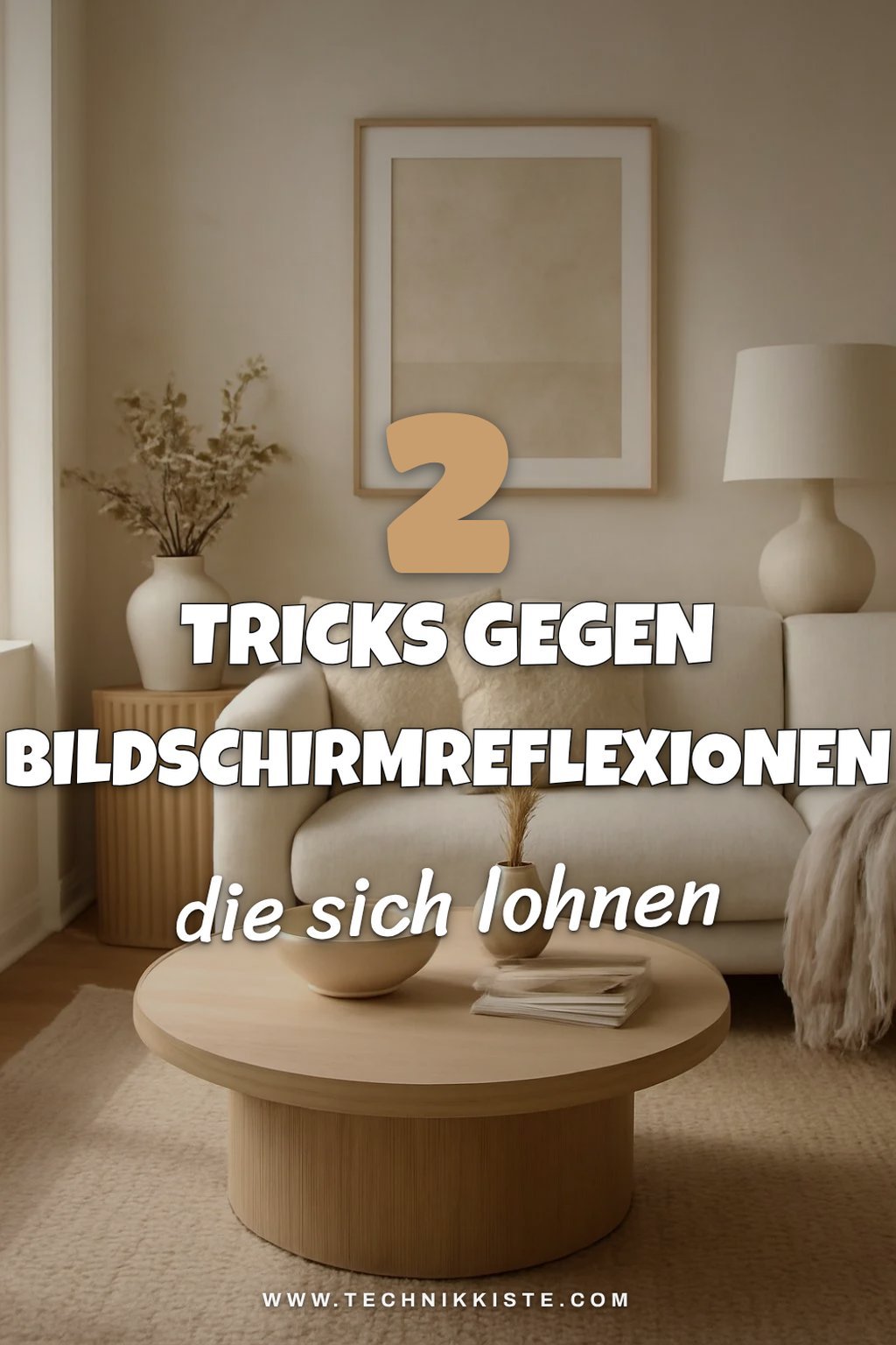 So reduzierst du Bildschirmreflexionen