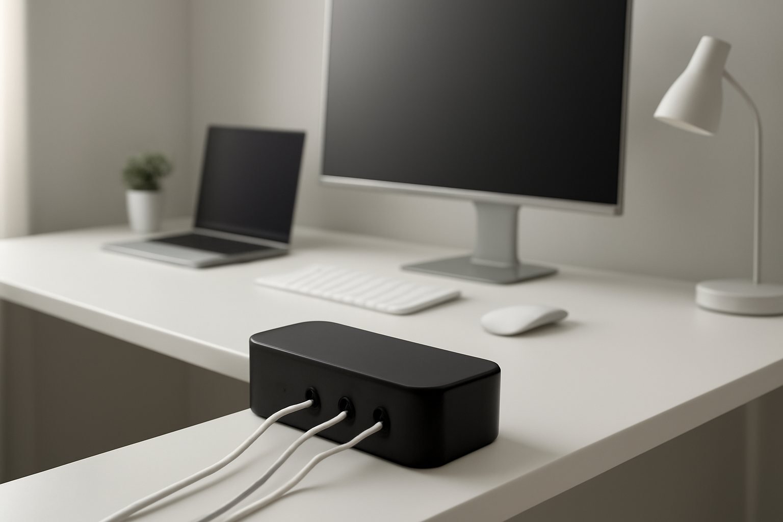 Stylische Kabelorganizer für das Büro