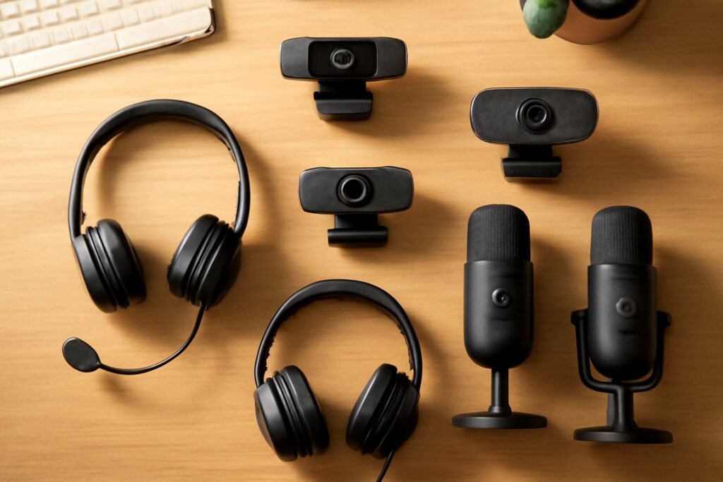 7 Webcams, Headsets & Mikrofone für perfekte Videocalls