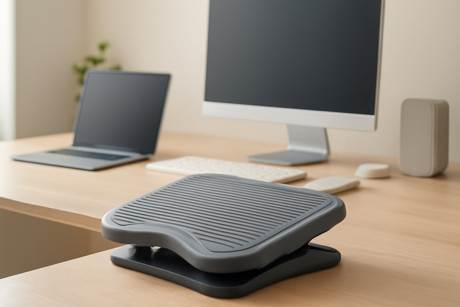 Fußstützen für mehr Ergonomie im Arbeitsalltag