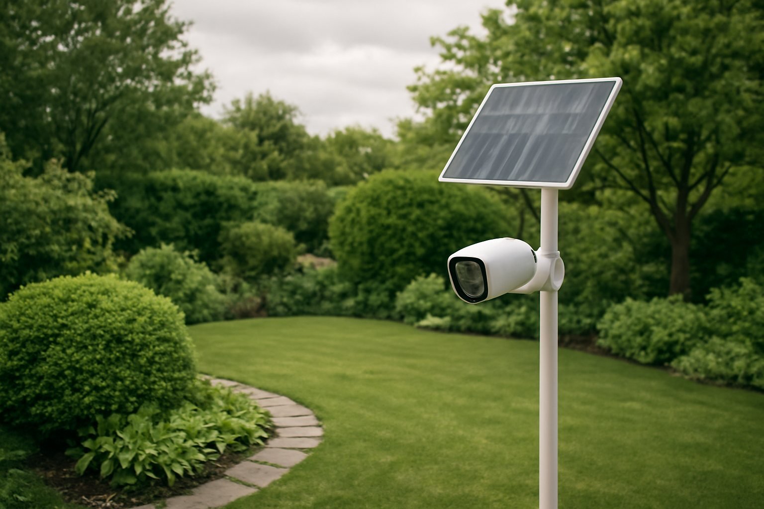 Wartung und Pflege von Solar-Kameras