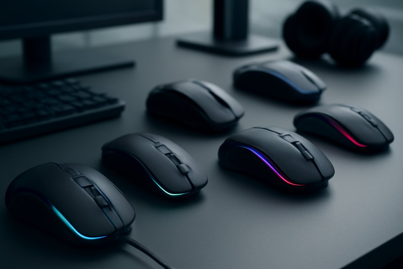 Ergonomische Gaming Mäuse für lange Sessions