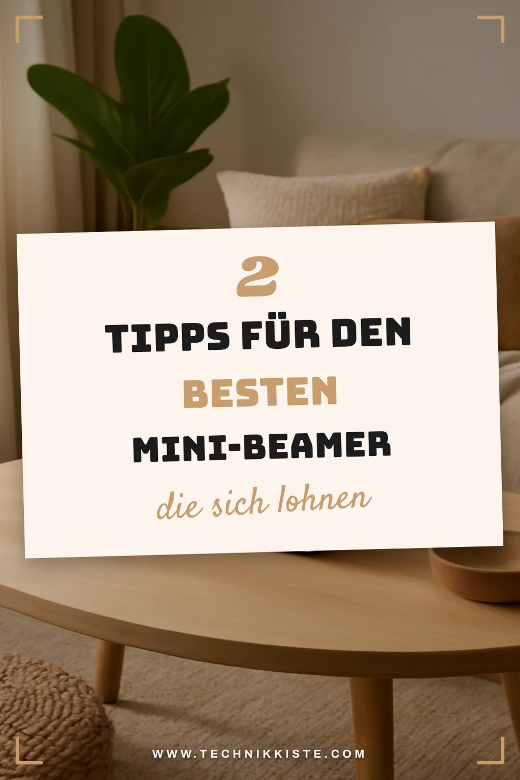 So wählst du den perfekten Mini-Beamer für den Sommer