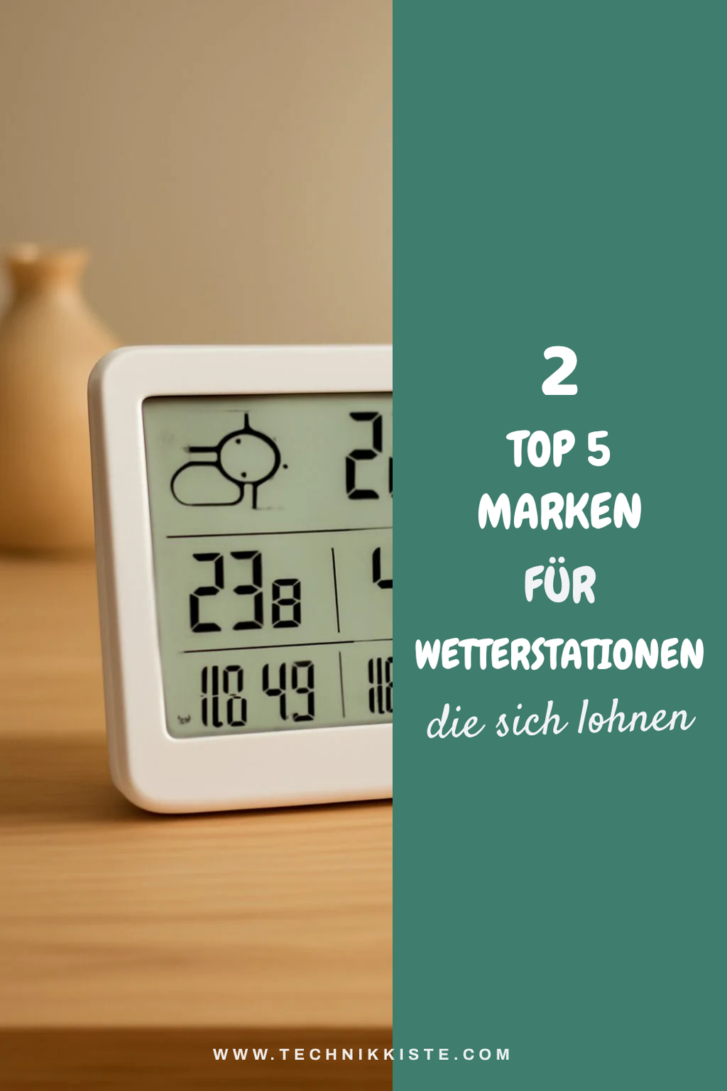 Top Marken für Wetterstationen