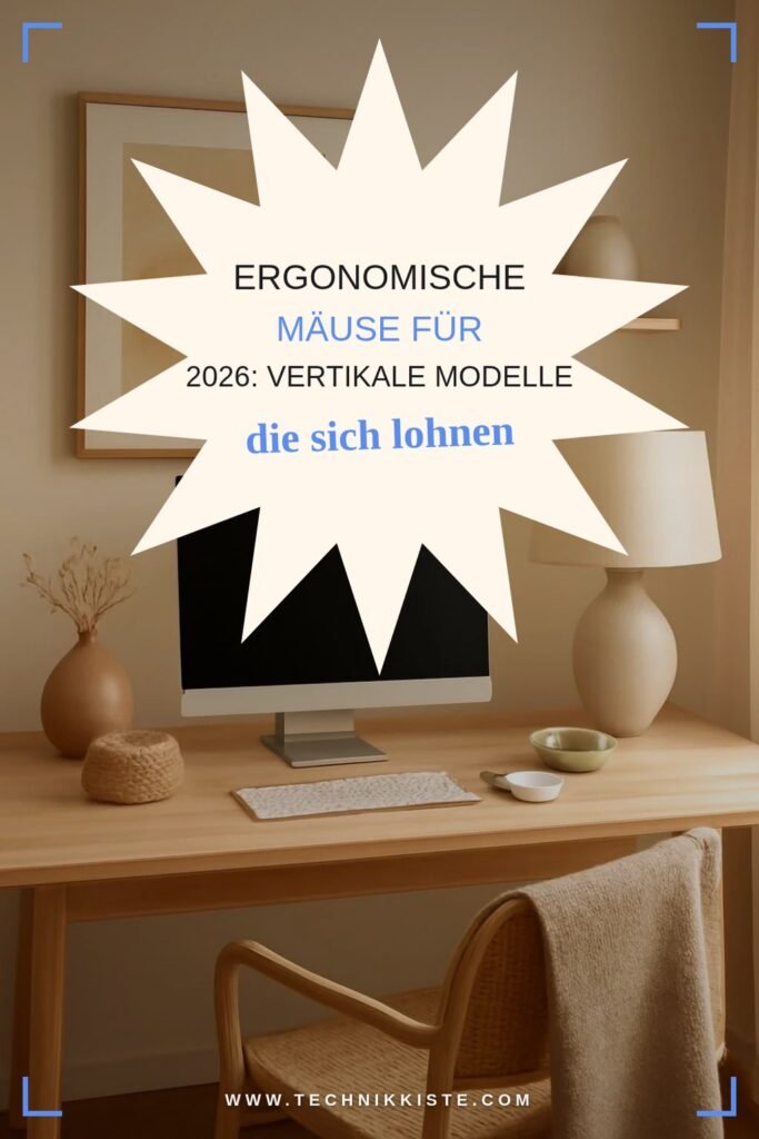 Ergonomische Mäuse für 2026: Vertikale Modelle im Fokus