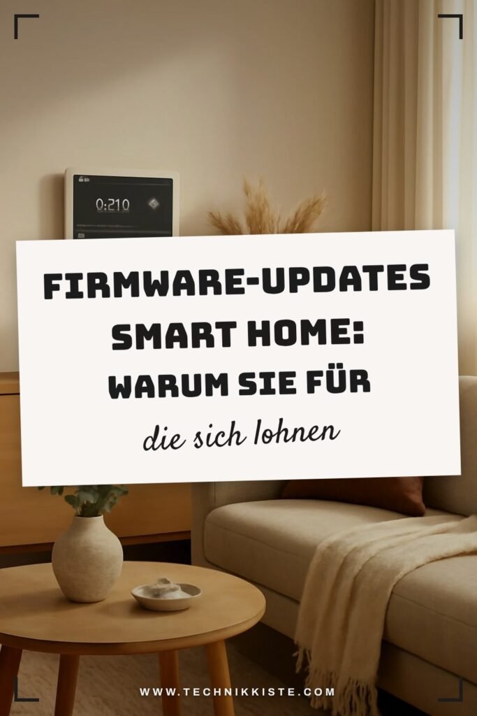 Firmware-Updates Smart Home: Warum sie für Stabilität sorgen