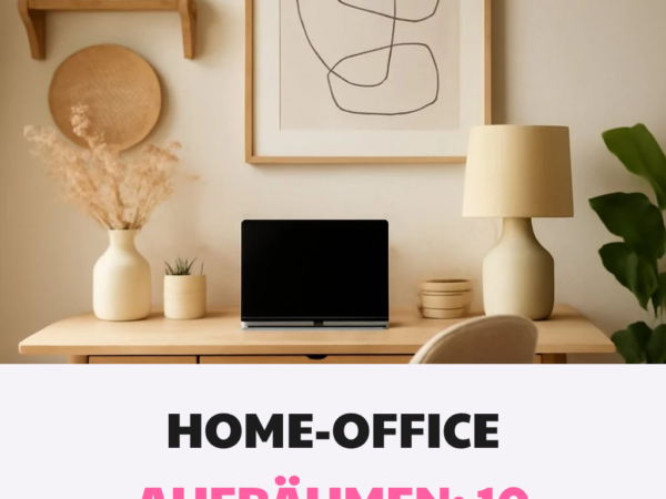 Home-Office aufräumen: 10 geniale Tipps für mehr Ordnung