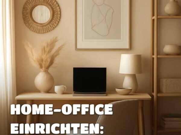 Home-Office einrichten: 10 Tipps für mehr Effizienz