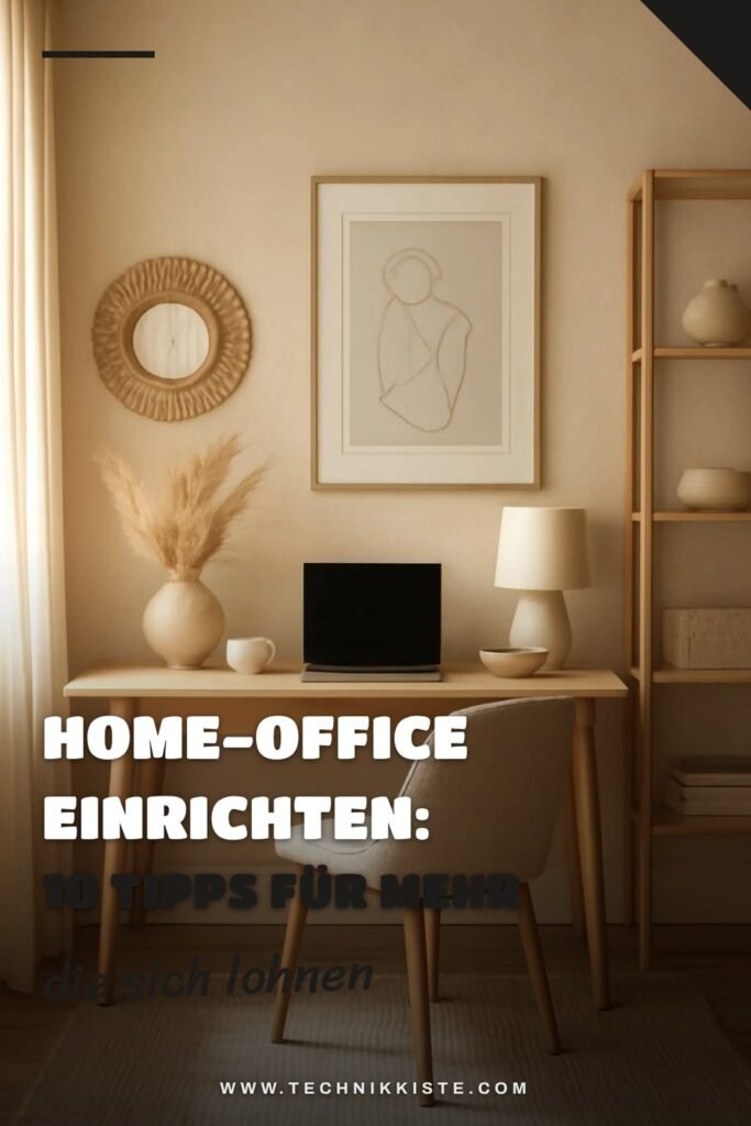 Home-Office einrichten: 10 Tipps für mehr Effizienz