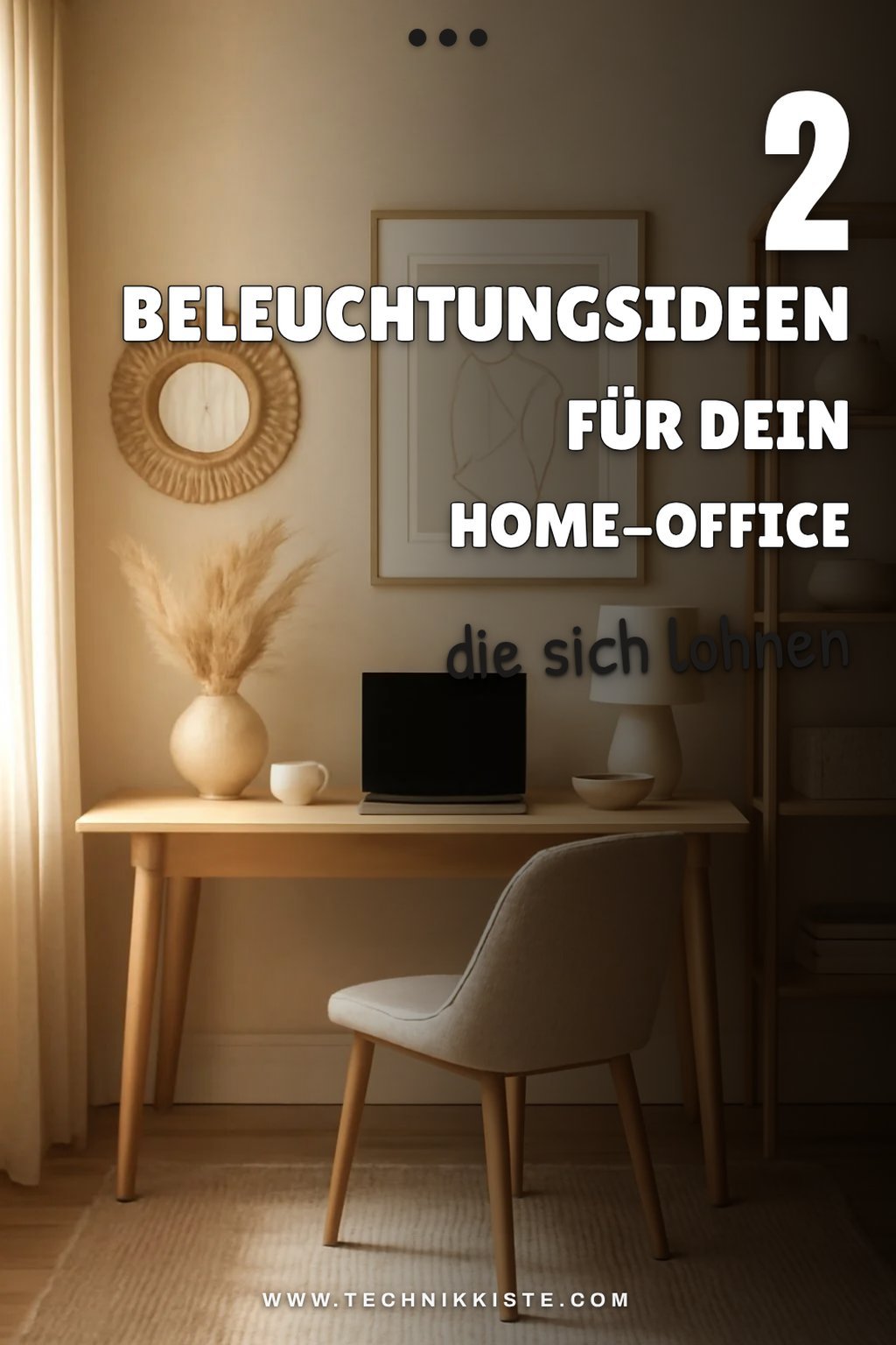 Tipps für gute Beleuchtung im Home-Office