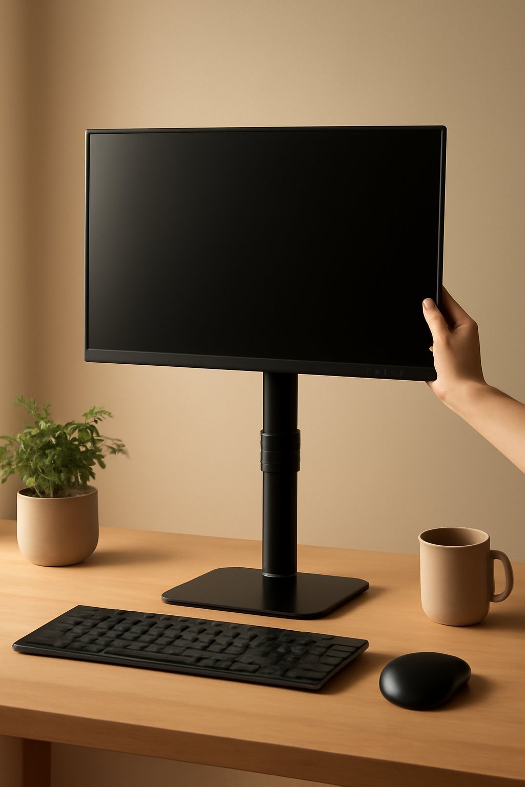 Richtige Monitorhöhe im Büro: 8 Tipps für gesundes Sitzen