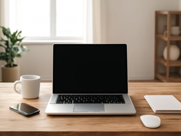 8 Macbook Home Office Setup Ideen clever & einfach