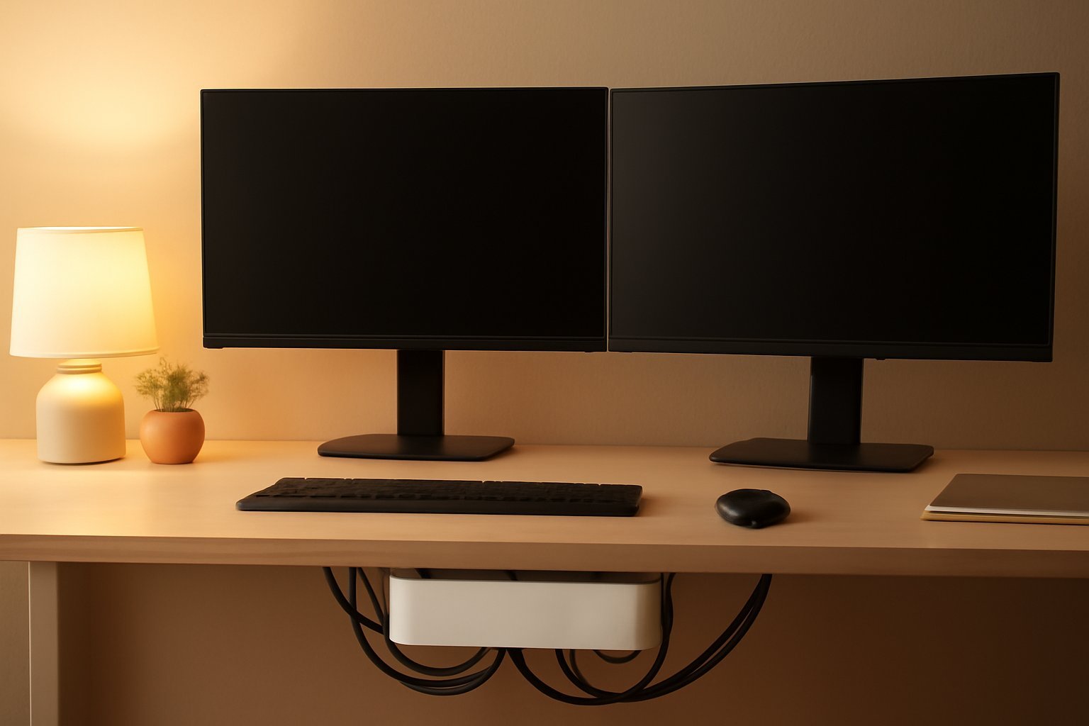 Effiziente Kabelorganisation für dein Setup
