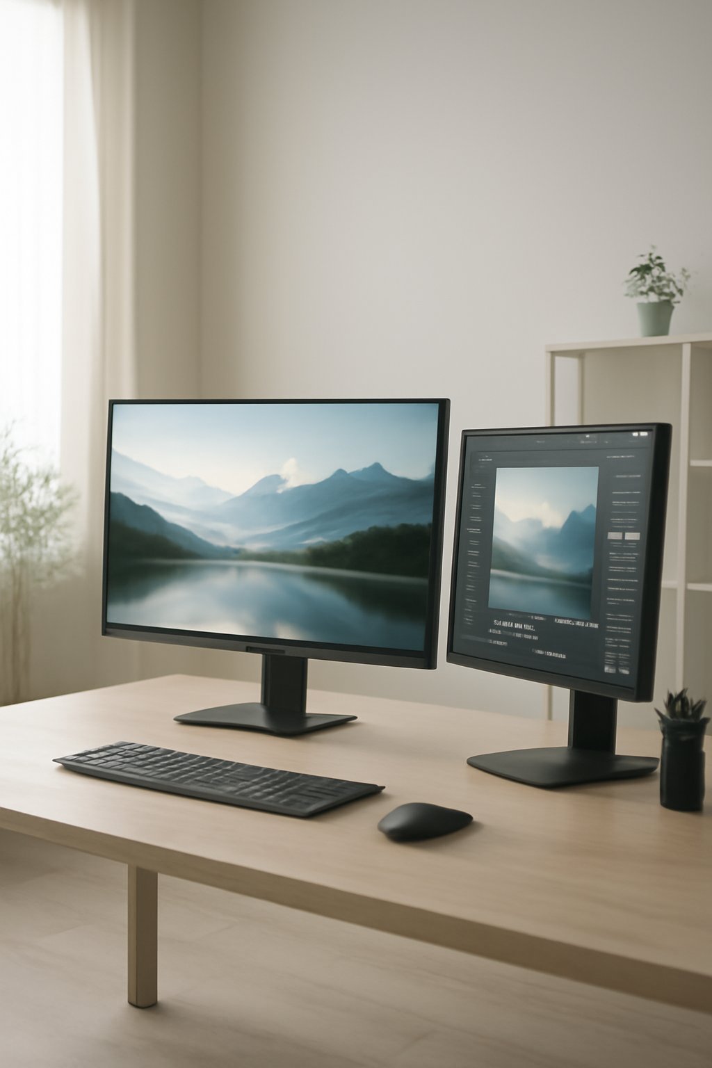 Ergonomischer Monitorständer