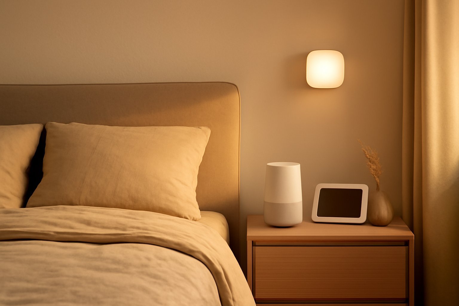 Schlafzimmer smart und gemütlich gestalten