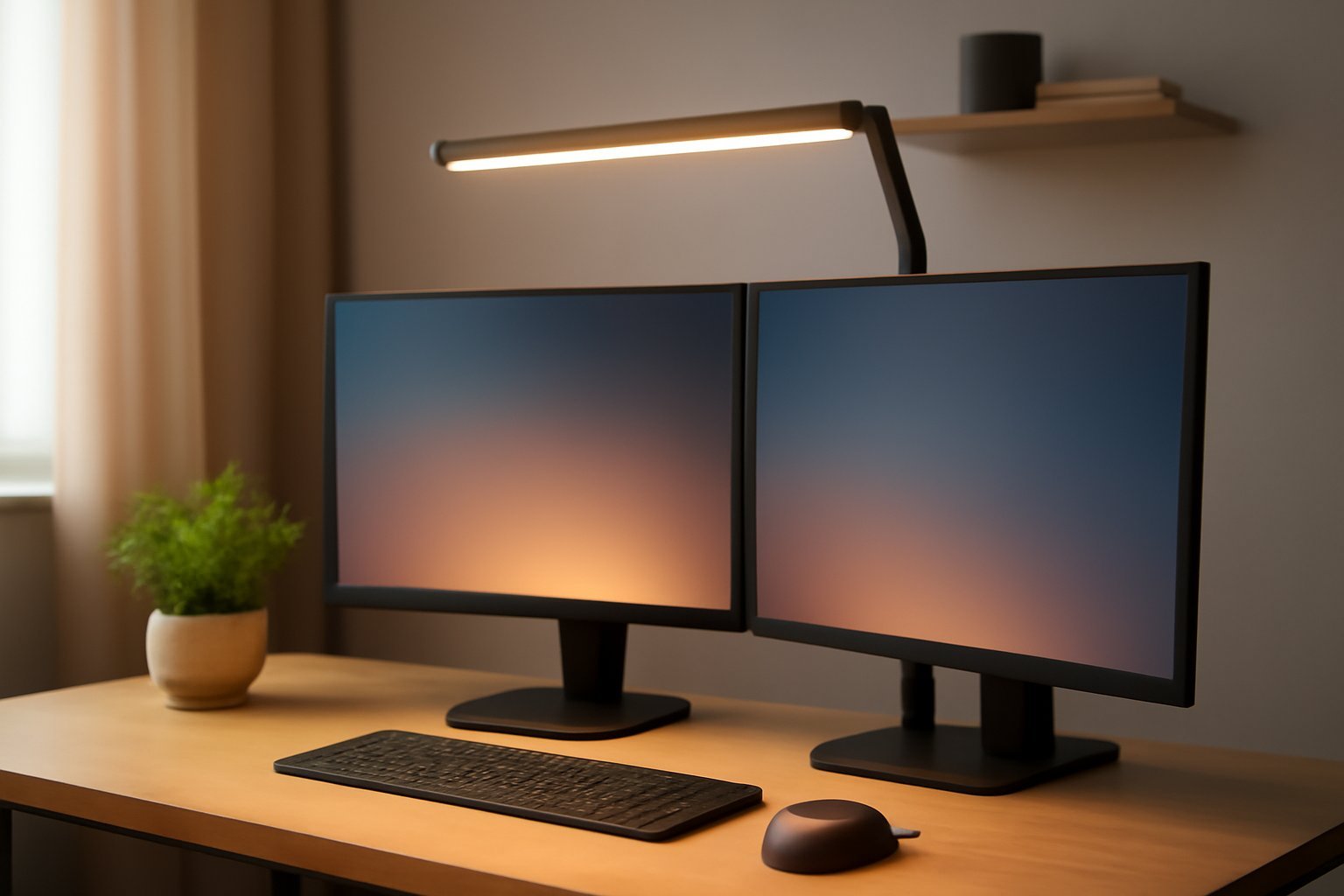 Beleuchtung für dein Homeoffice