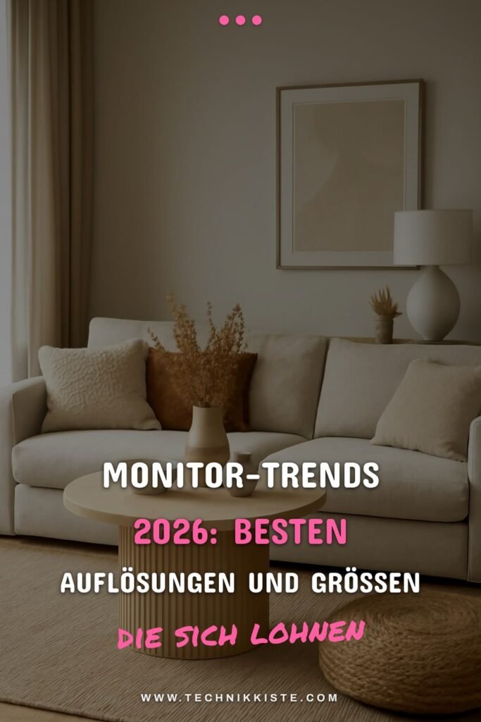 Monitor-Trends 2026: Die besten Auflösungen und Größen