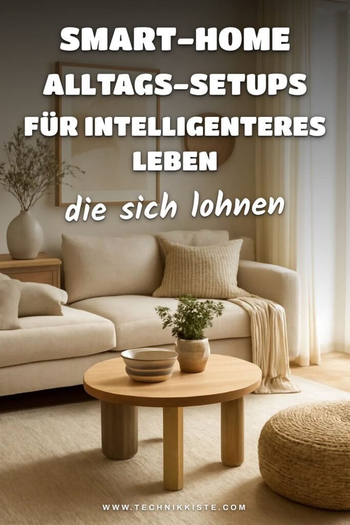 Smart-Home Alltags-Setups für ein intelligenteres Leben