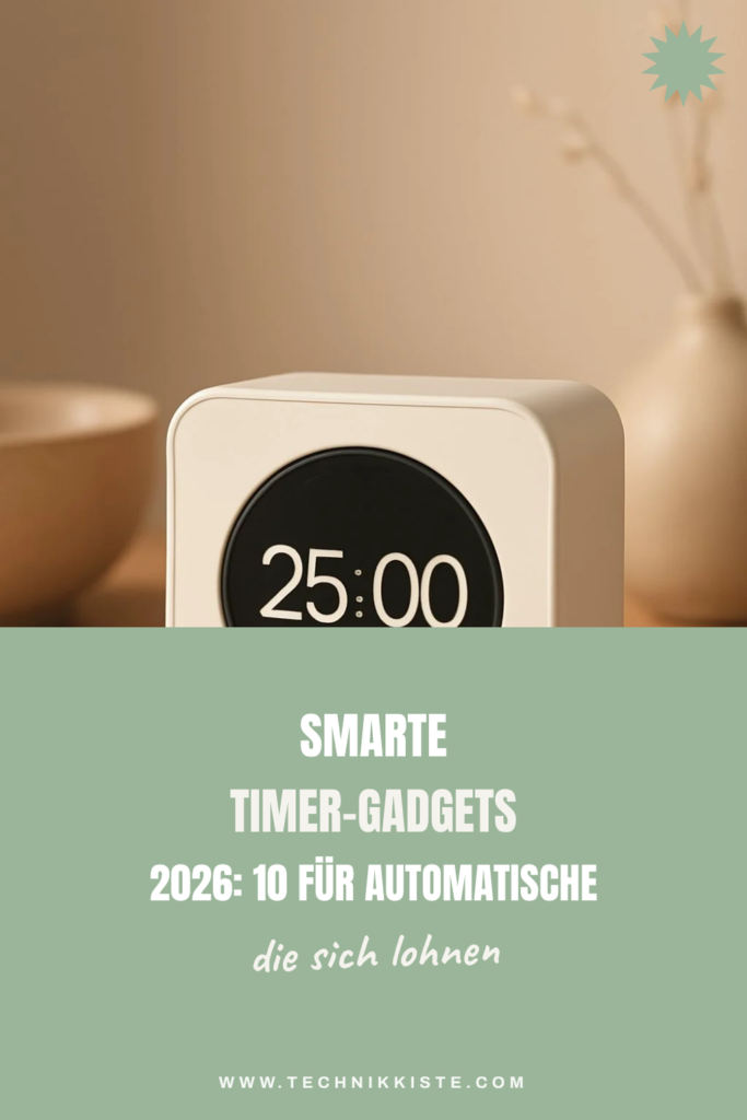 Smarte Timer-Gadgets 2026: 10 für automatische Routinen
