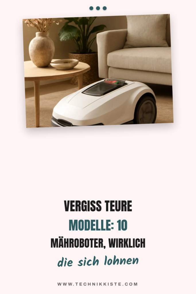 Vergiss teure Modelle: 10 Mähroboter, die wirklich funktionieren