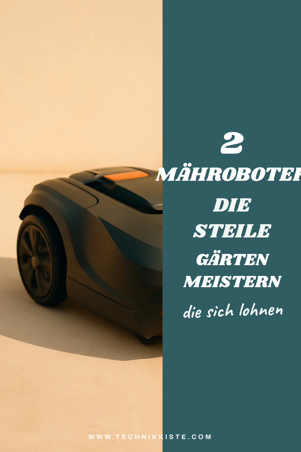 Mähroboter für steile Gärten: Diese Modelle funktionieren