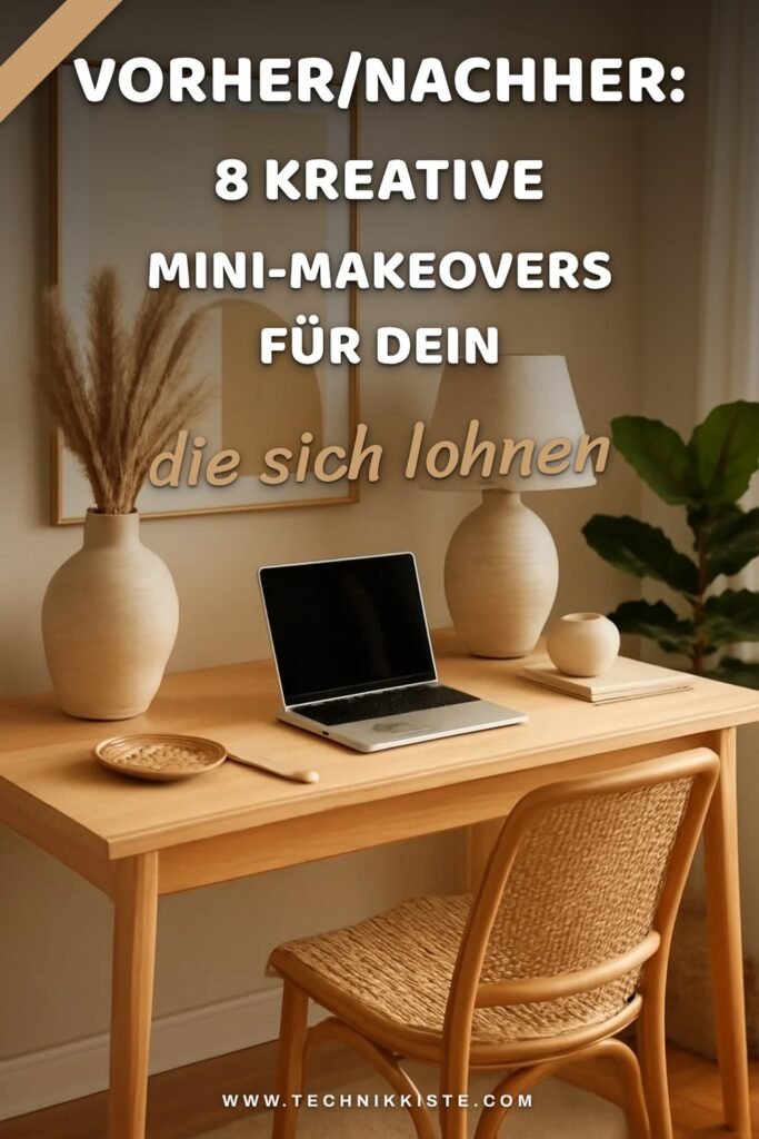 Vorher/Nachher: 8 kreative Mini-Makeovers für dein Home Office 2026