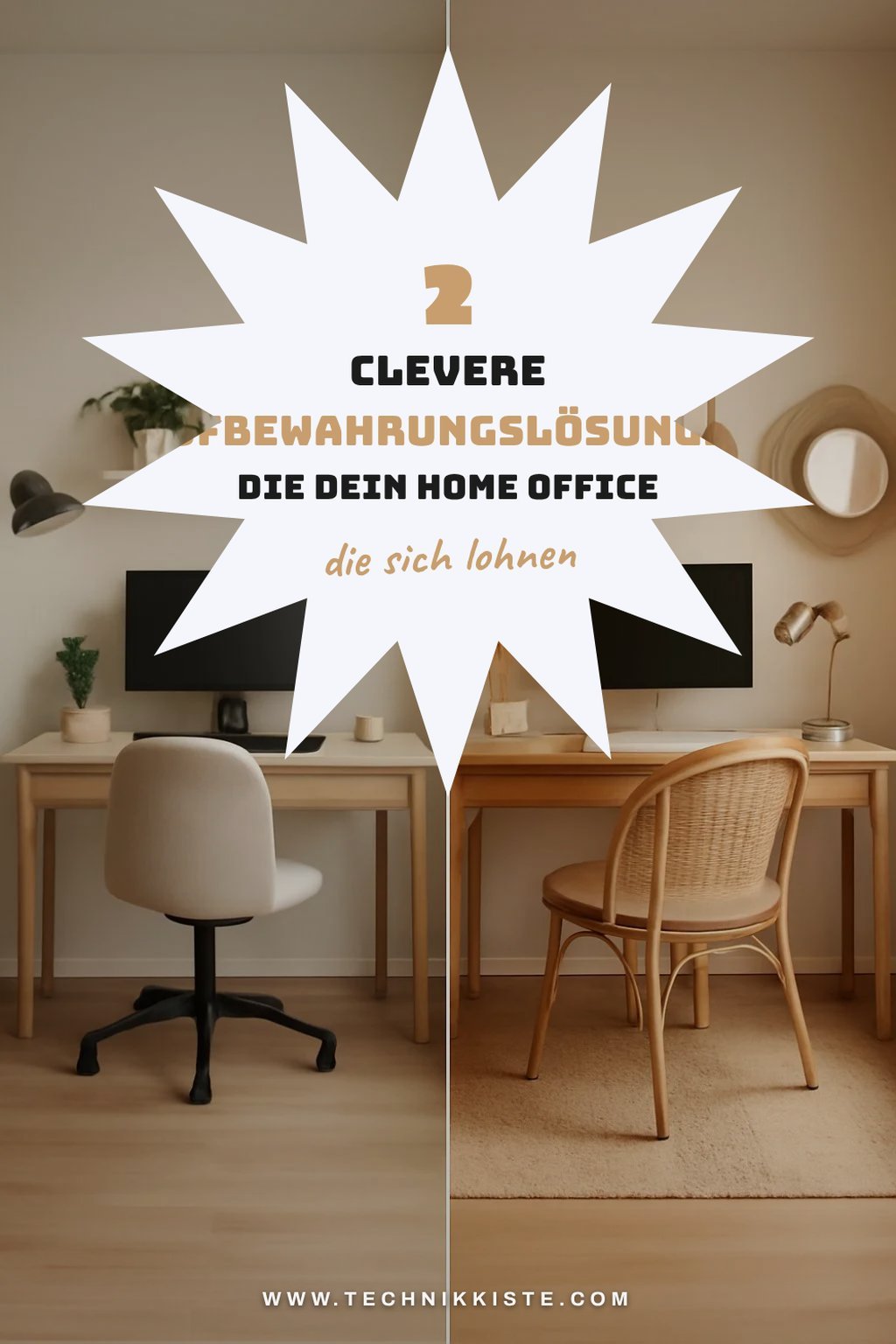 Diese 4 Aufbewahrungslösungen räumen dein Home Office auf