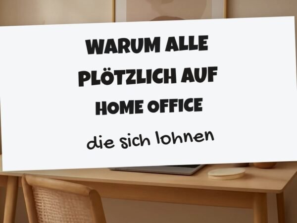 Warum alle plötzlich auf Home Office Kabel ordnen setzen