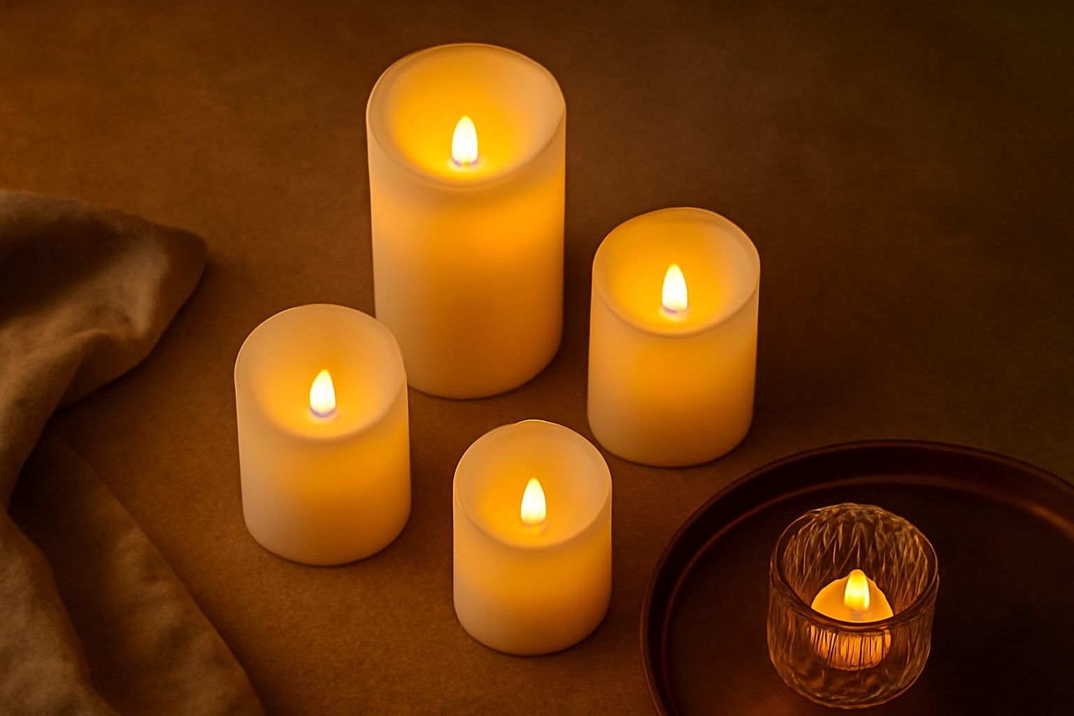 12 LED Kerzen Deko Ideen zum Nachmachen