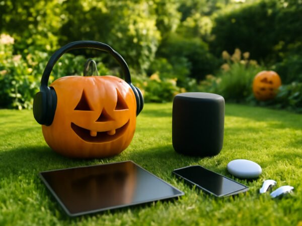 Batteriebetriebene Halloween Deko für außen