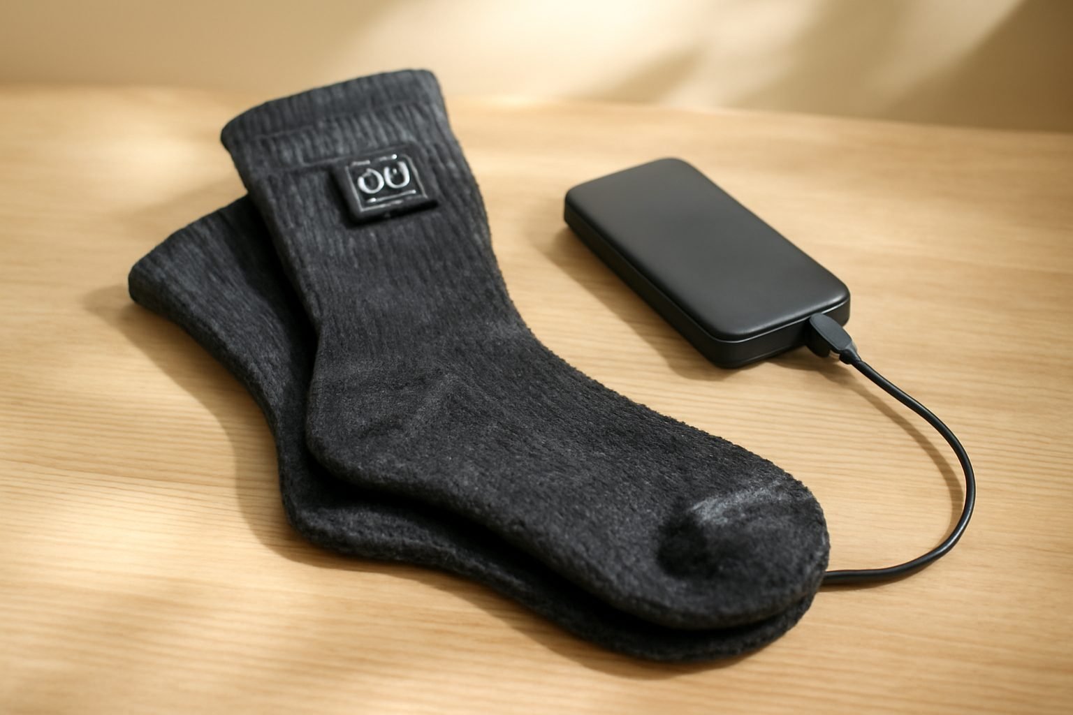 Beheizbare Socken als Nikolausgeschenk