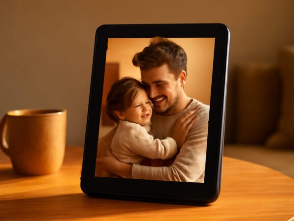 Digitaler Bilderrahmen als Valentinstagsgeschenk
