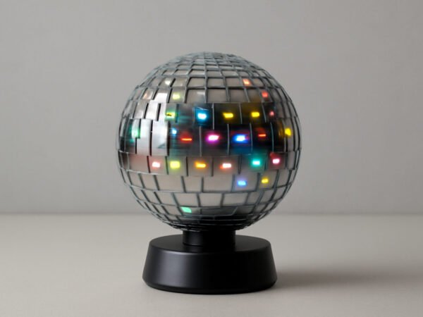 Discokugel mit LED für die Party ohne Vorkenntnisse