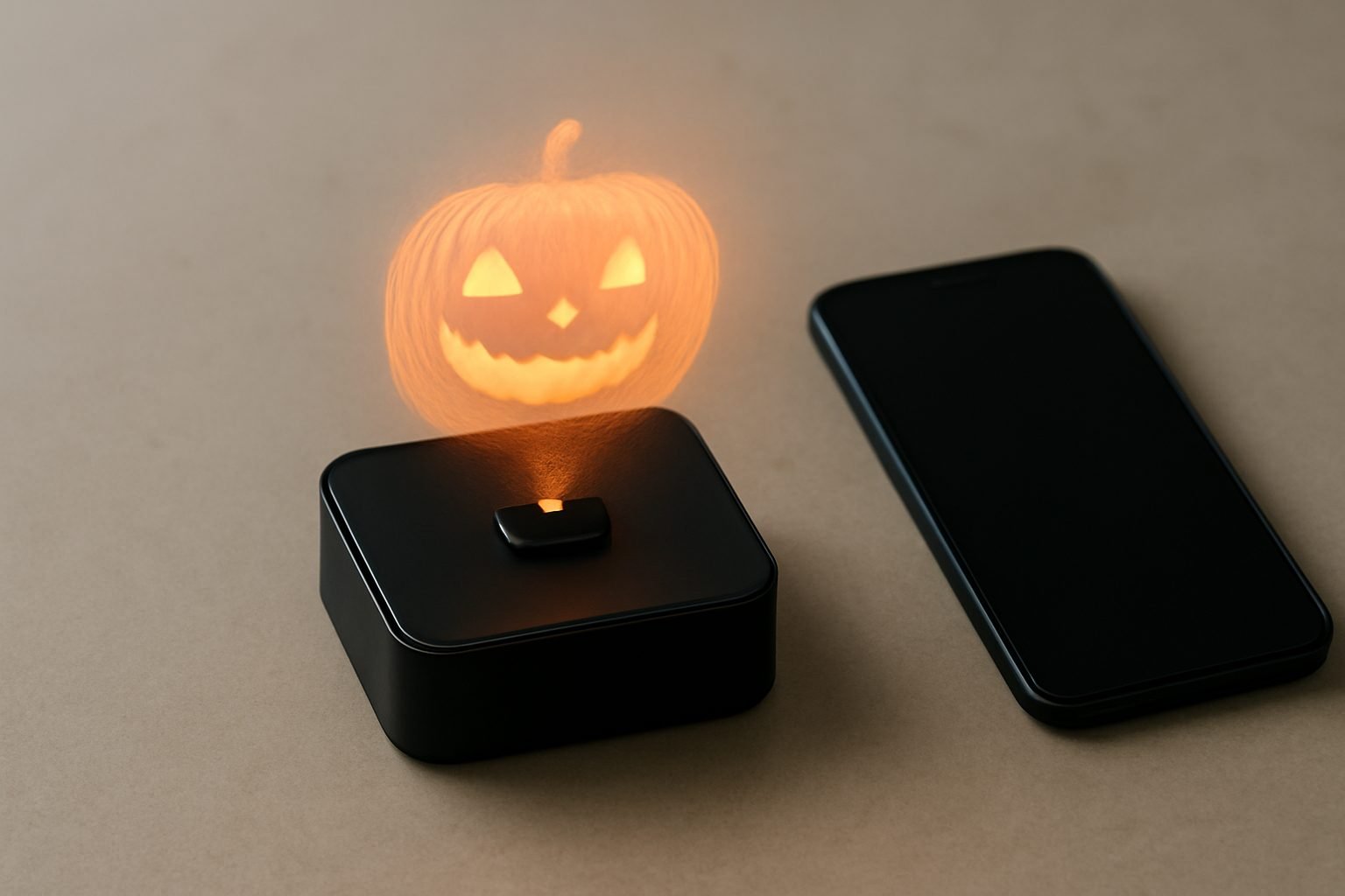 Gruselige Hologramm Projektion Halloween