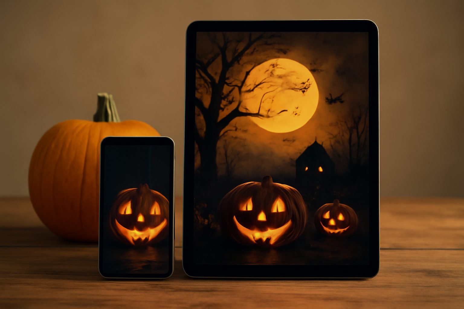 Gruselige Videobotschaft für Halloween erstellen