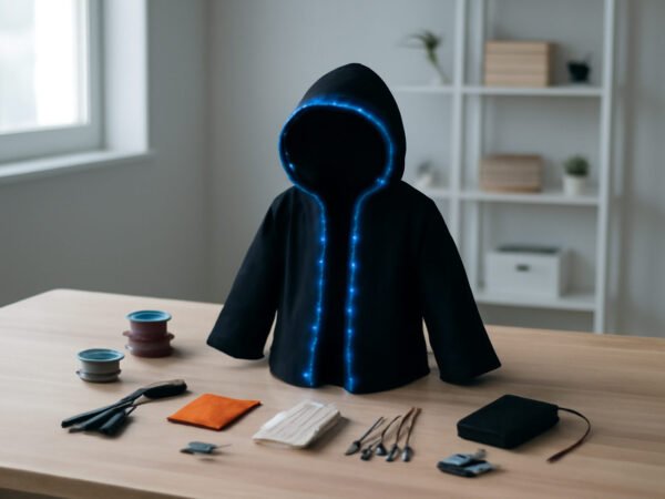 Halloween Kostüm mit Leds selber machen ohne Vorkenntnisse