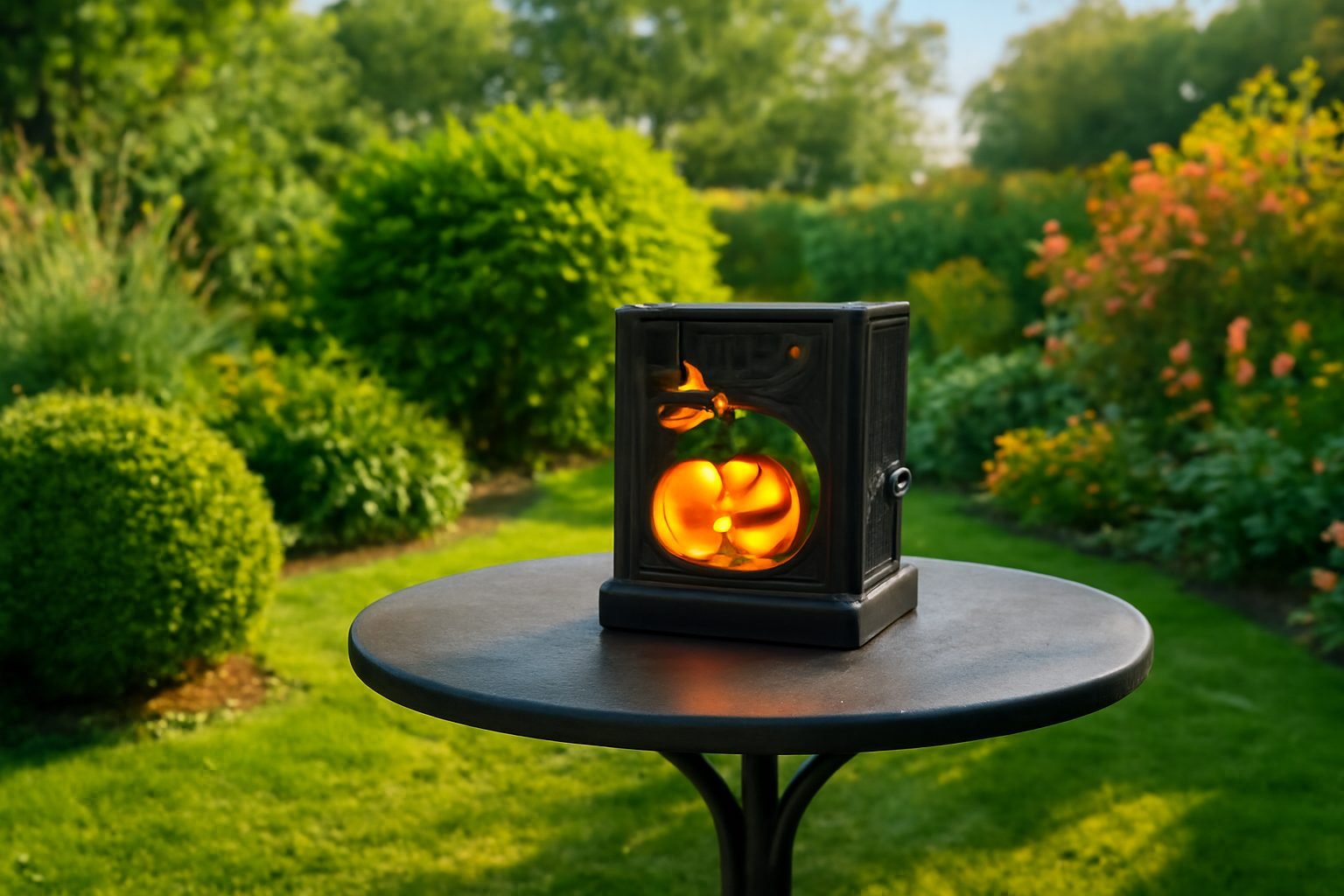 Halloween Musikbox für draußen ohne teure Anschaffung