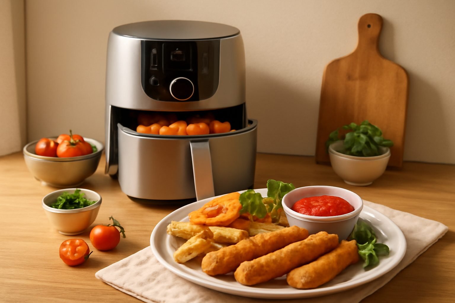 Heissluftfritteuse Snacks für die Silvesterparty — Heissluftfritteuse Snacks Silvesterparty