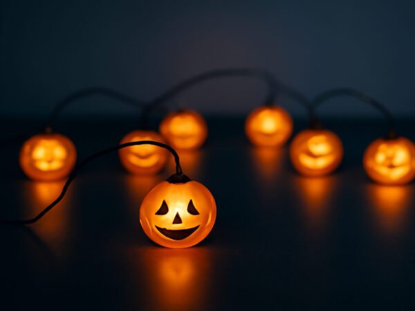 Kabellose Lichterkette für Halloween Deko